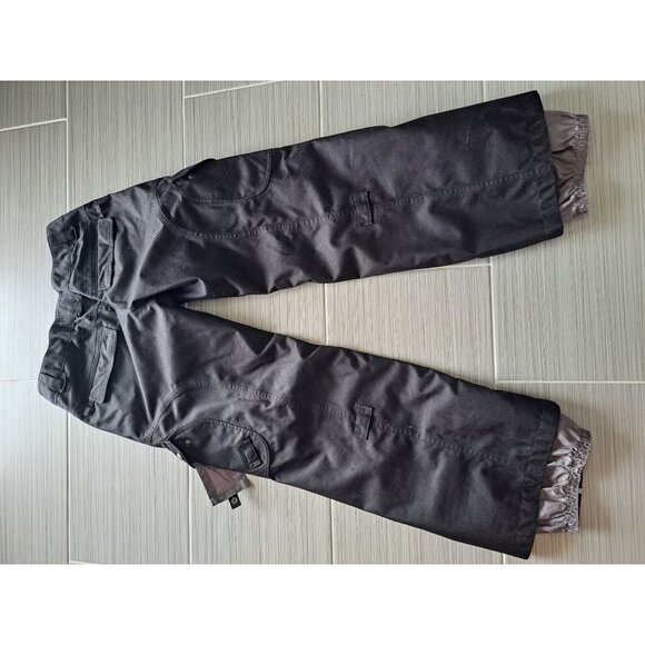 Burton Women's Medium Black Cargo Ski Snowboard Pants Waterproof Adjustable - Picture 11 of 11